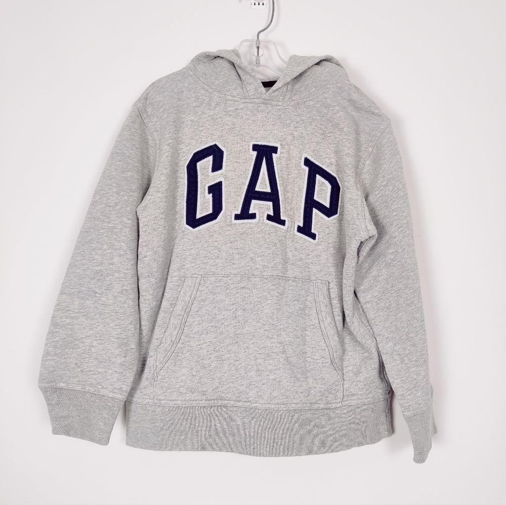 Gap Kid's Hoodie in Silver Gray Unisex Size Youth Medium 8 Years Old Gorpcore